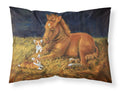 Corgi Sunrise with Colt  Standard Pillowcase Lightweight Super Soft Easy Care Decorative Artwork Pillowcase, Standard