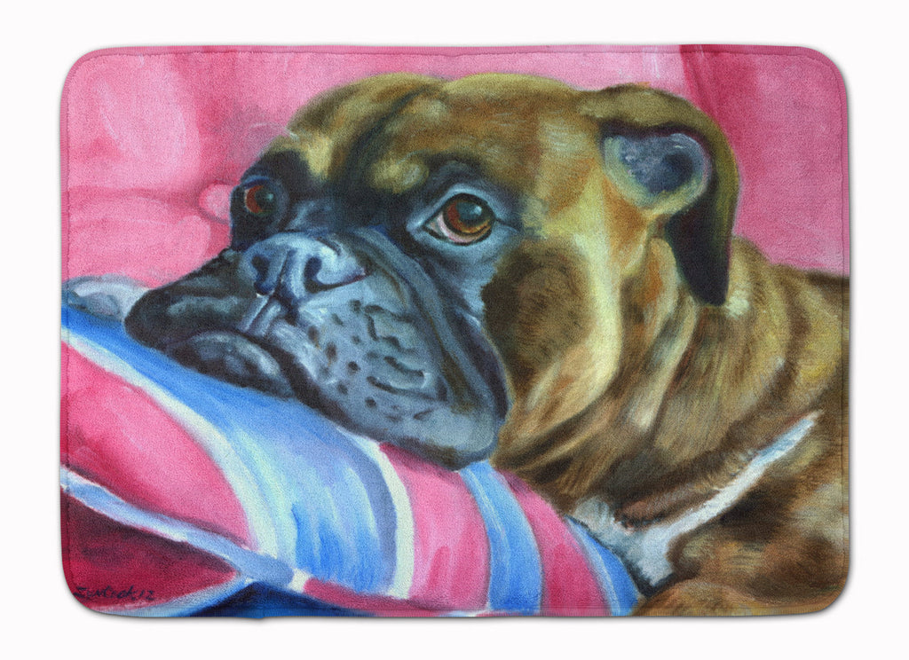 Fawn Boxer Memory Foam Kitchen Mat Machine Washable Anti-Fatigue Cushion Comfort Bath or Kitchen Rug