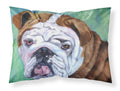 Admiral the English Bulldog Standard Pillowcase Lightweight Super Soft Easy Care Decorative Artwork Pillowcase, Standard