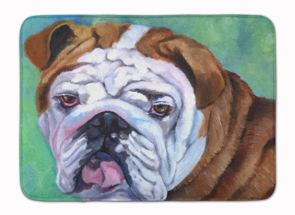 Admiral the English Bulldog Memory Foam Kitchen Mat Machine Washable Anti-Fatigue Cushion Comfort Bath or Kitchen Rug