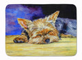 Yorkie Taking a Nap Memory Foam Kitchen Mat Machine Washable Anti-Fatigue Cushion Comfort Bath or Kitchen Rug