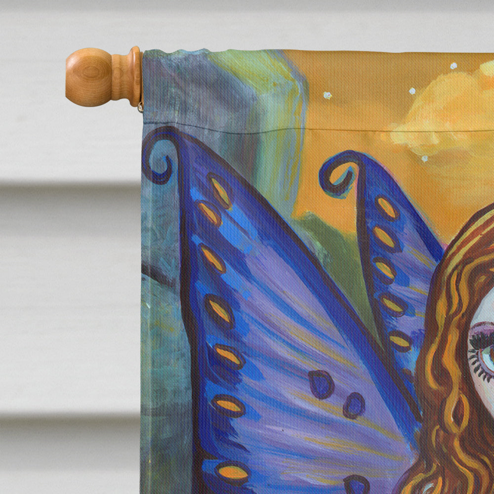 Fairy Foundlings House Flag 28x40 Porch Sleeve Pole Decorative Outside Yard Banner Artwork Wall Hanging, Polyester