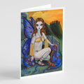 Fairy Foundlings Greeting Cards Pack of 8 Blank Cards with Envelopes Whimsical A7 Size 5x7