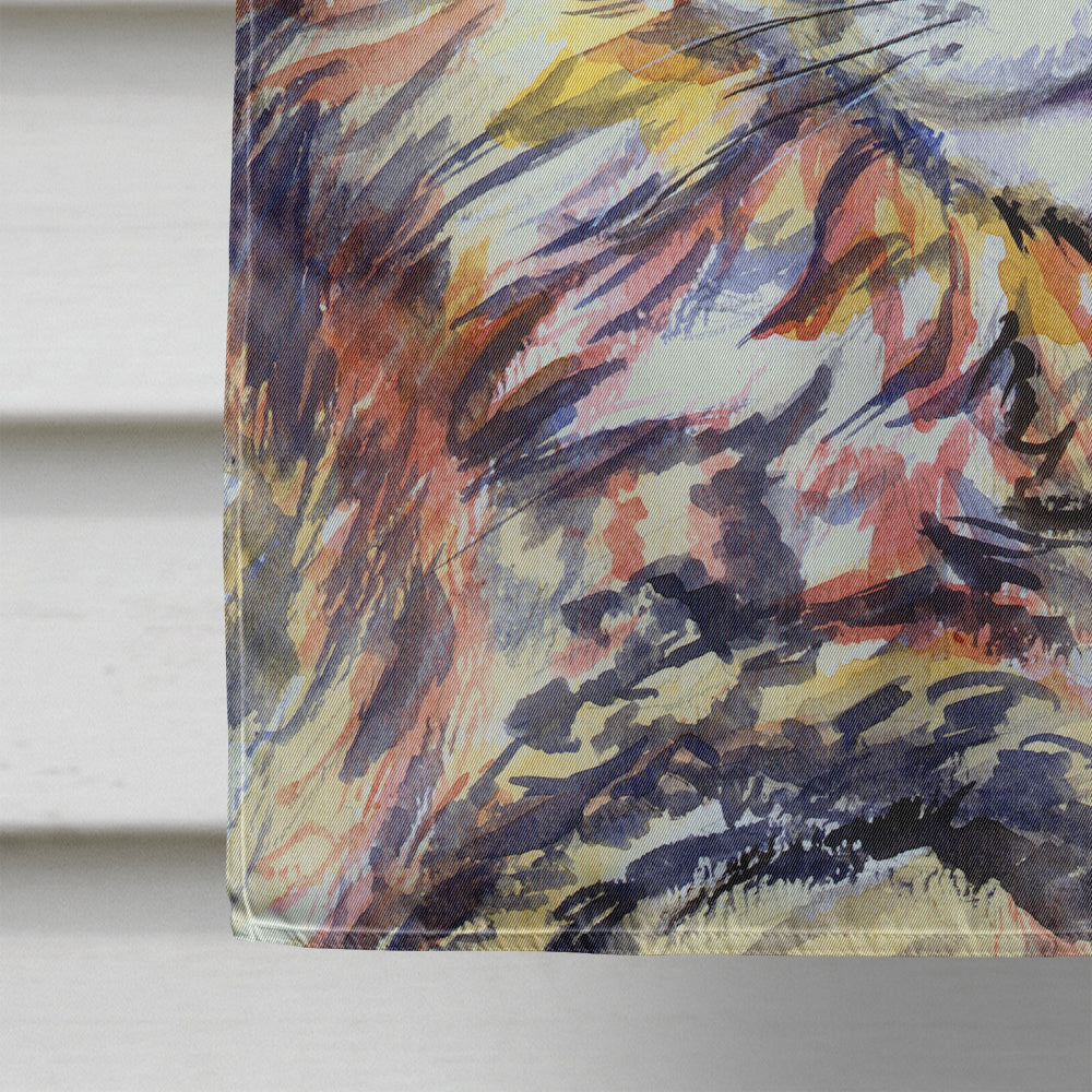 Maine Coon Sassy House Flag 28x40 Porch Sleeve Pole Decorative Outside Yard Banner Artwork Wall Hanging, Polyester