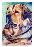 Tibetan Mastiff House Flag 28x40 Porch Sleeve Pole Decorative Outside Yard Banner Artwork Wall Hanging, Polyester