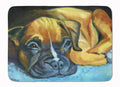 Boxer Pup Memory Foam Kitchen Mat Machine Washable Anti-Fatigue Cushion Comfort Bath or Kitchen Rug
