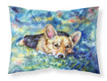 Corgi Tuckered Out Standard Pillowcase Lightweight Super Soft Easy Care Decorative Artwork Pillowcase, Standard
