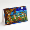 Corgi Robin Hood Greeting Cards Pack of 8 Blank Cards with Envelopes Whimsical A7 Size 5x7