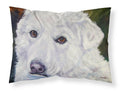 Great Pyrenees Contemplation Standard Pillowcase Lightweight Super Soft Easy Care Decorative Artwork Pillowcase, Standard