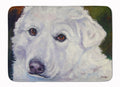 Great Pyrenees Contemplation Memory Foam Kitchen Mat Machine Washable Anti-Fatigue Cushion Comfort Bath or Kitchen Rug