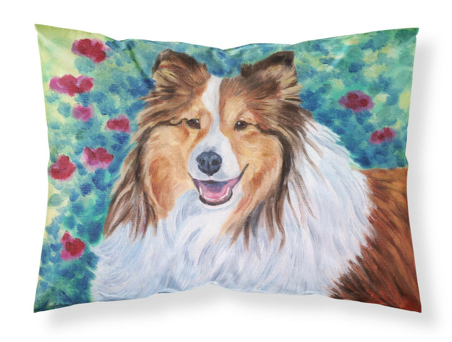 Sheltie Standard Pillowcase Lightweight Super Soft Easy Care Decorative Artwork Pillowcase, Standard
