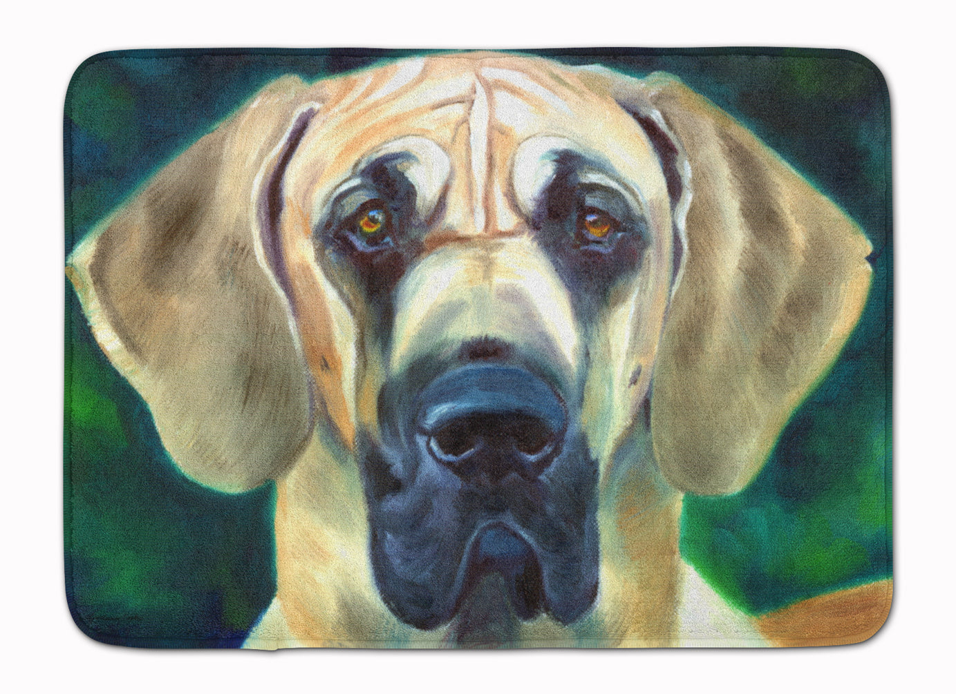 Great Dane Lookin at you Memory Foam Kitchen Mat Machine Washable Anti-Fatigue Cushion Comfort Bath or Kitchen Rug