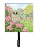 Tawny Owlet by Sarah Adams Leash or Key Holder Wall Hooks, Key Hooks Holder, Coat Rack Wall Mount, Coat Hooks, Hooks for Hanging Keys, Towels, Aprons, Leashes