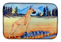 Great Dane Dish Drying Mat Absorbent Dish Drying Mat Pad for Kitchen Counter Dish Drainer Mat for Countertop, 14 x 21", Multicolor