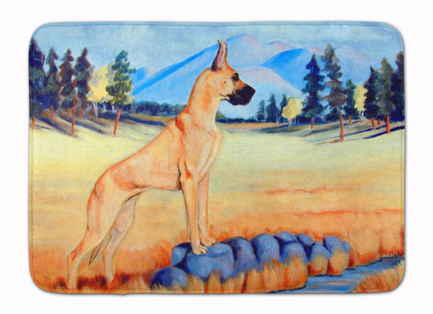Great Dane Memory Foam Kitchen Mat Machine Washable Anti-Fatigue Cushion Comfort Bath or Kitchen Rug