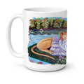 Angels with Great Dane Ceramic Coffee Mug 15 oz Decorative Large C Handle Mug Cup for Tea, Cocoa Hot Chocolate