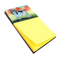 Lowchen Watercolor Sticky Note Holder Refillable Dispenser Desk Accessory 3x3 Pad Gift