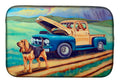 Bloodhound Dish Drying Mat Absorbent Dish Drying Mat Pad for Kitchen Counter Dish Drainer Mat for Countertop, 14 x 21", Multicolor