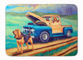 Bloodhound Memory Foam Kitchen Mat Machine Washable Anti-Fatigue Cushion Comfort Bath or Kitchen Rug