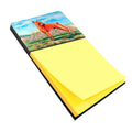 Min Pin Watercolor Sticky Note Holder Refillable Dispenser Desk Accessory 3x3 Pad Gift
