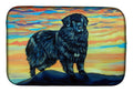 Newfoundland Dish Drying Mat Absorbent Dish Drying Mat Pad for Kitchen Counter Dish Drainer Mat for Countertop, 14 x 21", Multicolor