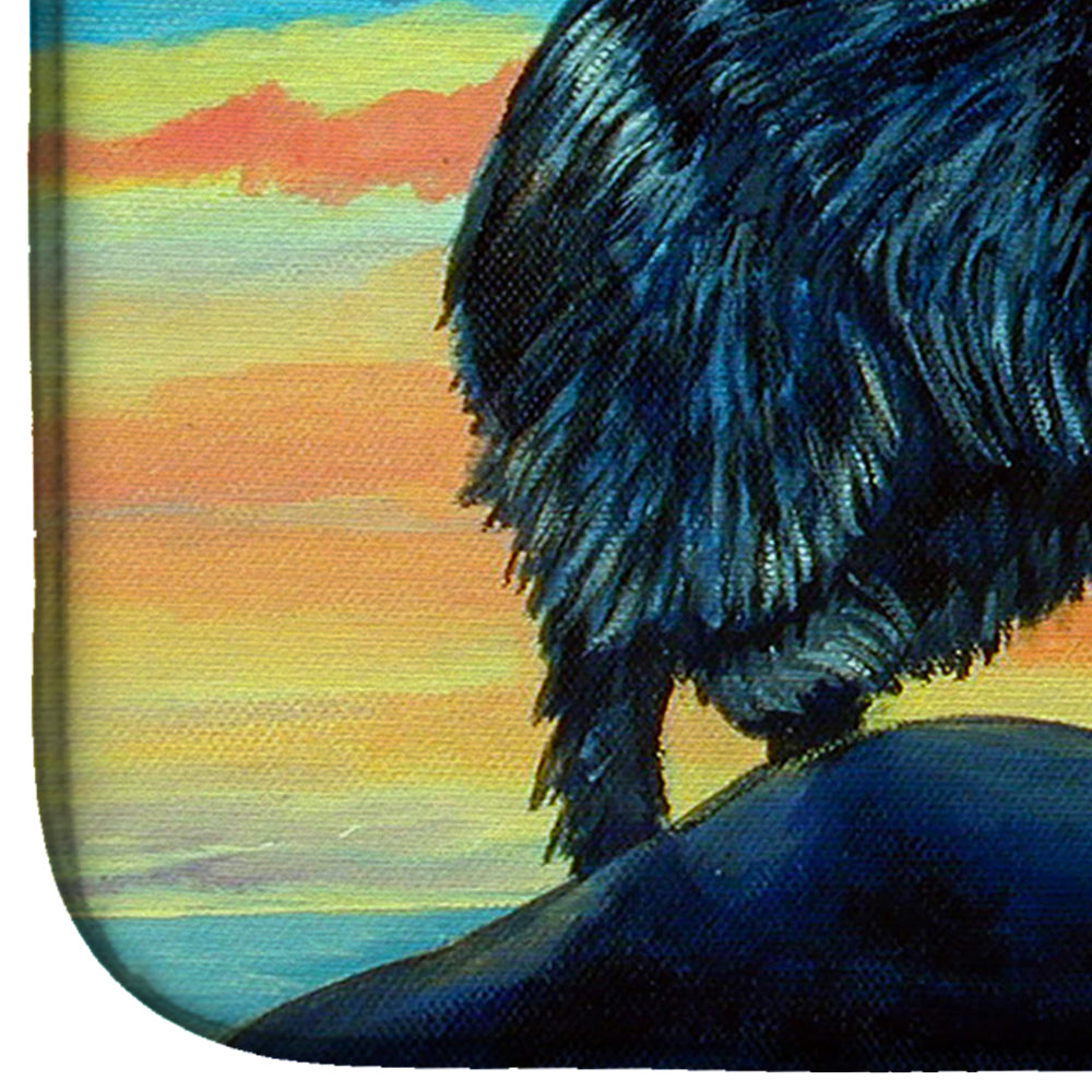 Newfoundland Dish Drying Mat Absorbent Dish Drying Mat Pad for Kitchen Counter Dish Drainer Mat for Countertop, 14 x 21", Multicolor