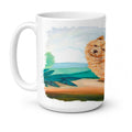 Norwich Terrier Ceramic Coffee Mug 15 oz Decorative Large C Handle Mug Cup for Tea, Cocoa Hot Chocolate