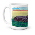 Scottish Deerhound Ceramic Coffee Mug 15 oz Decorative Large C Handle Mug Cup for Tea, Cocoa Hot Chocolate