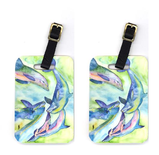 Dolphin Luggage Tag