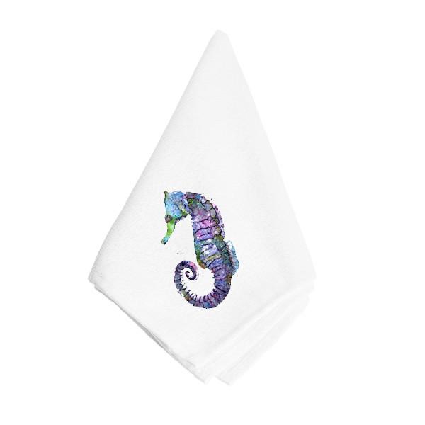 Seahorse Napkin Cloth Washable, Soft, Durable, Table Dinner Napkins Cloth for Hotel, Lunch, Restaurant, Weddings, Parties