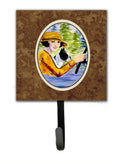 Woman driving with her Boston Terrier Leash or Key Holder Wall Hooks, Key Hooks Holder, Coat Rack Wall Mount, Coat Hooks, Hooks for Hanging Keys, Towels, Aprons, Leashes