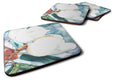 Flower - Magnolia Foam Coasters Set of 4 Cup Coasters for Indoor Outdoor, Tabletop Protection, Anti Slip, Mouse pad Material