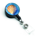 Shells Retractable Badge Reel for Nurses ID Badge Holder with Clip Retractable Employee Badge Holder, Belt Clip