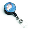 Shells Retractable Badge Reel for Nurses ID Badge Holder with Clip Retractable Employee Badge Holder, Belt Clip