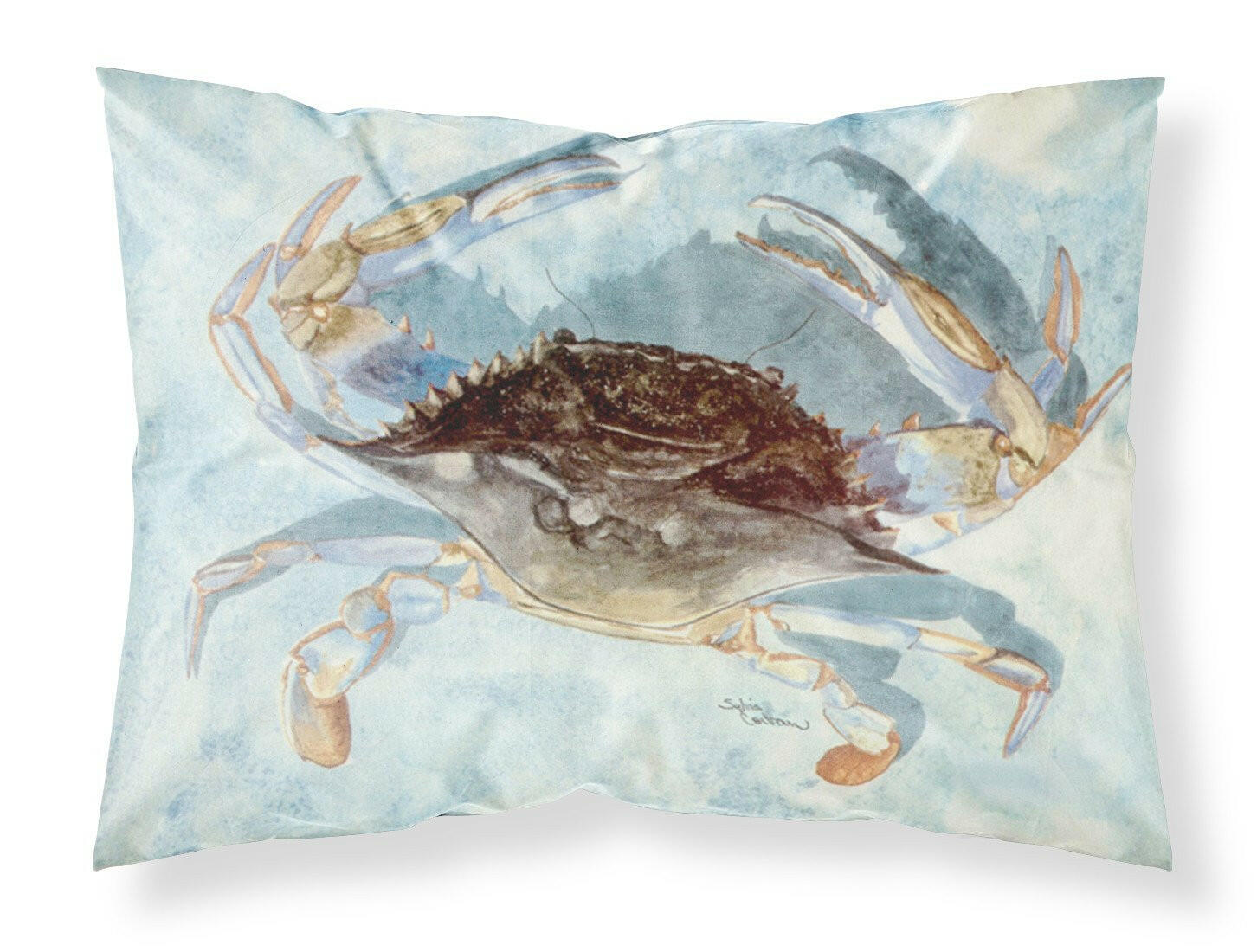 Blue Crab Standard Pillowcase Lightweight Super Soft Easy Care Decorative Artwork Pillowcase, Standard