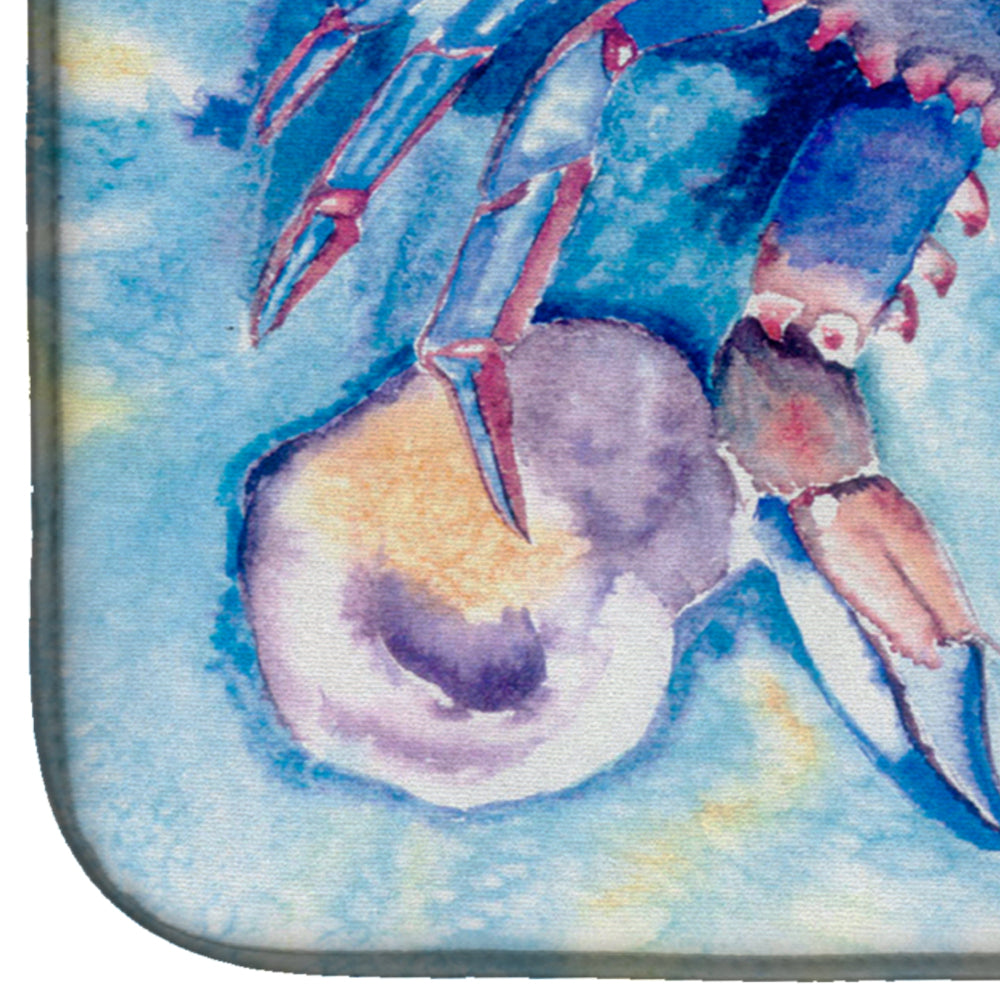 Crab   Dish Drying Mat Absorbent Dish Drying Mat Pad for Kitchen Counter Dish Drainer Mat for Countertop, 14 x 21", Multicolor