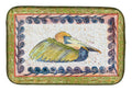 Bird - Pelican Dish Drying Mat Absorbent Dish Drying Mat Pad for Kitchen Counter Dish Drainer Mat for Countertop, 14 x 21", Multicolor