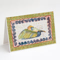 Bird - Pelican Greeting Cards Pack of 8 Blank Cards with Envelopes Whimsical A7 Size 5x7