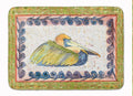 Bird - Pelican Memory Foam Kitchen Mat Machine Washable Anti-Fatigue Cushion Comfort Bath or Kitchen Rug
