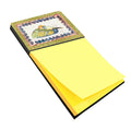 Bird - Pelican Watercolor Sticky Note Holder Refillable Dispenser Desk Accessory 3x3 Pad Gift