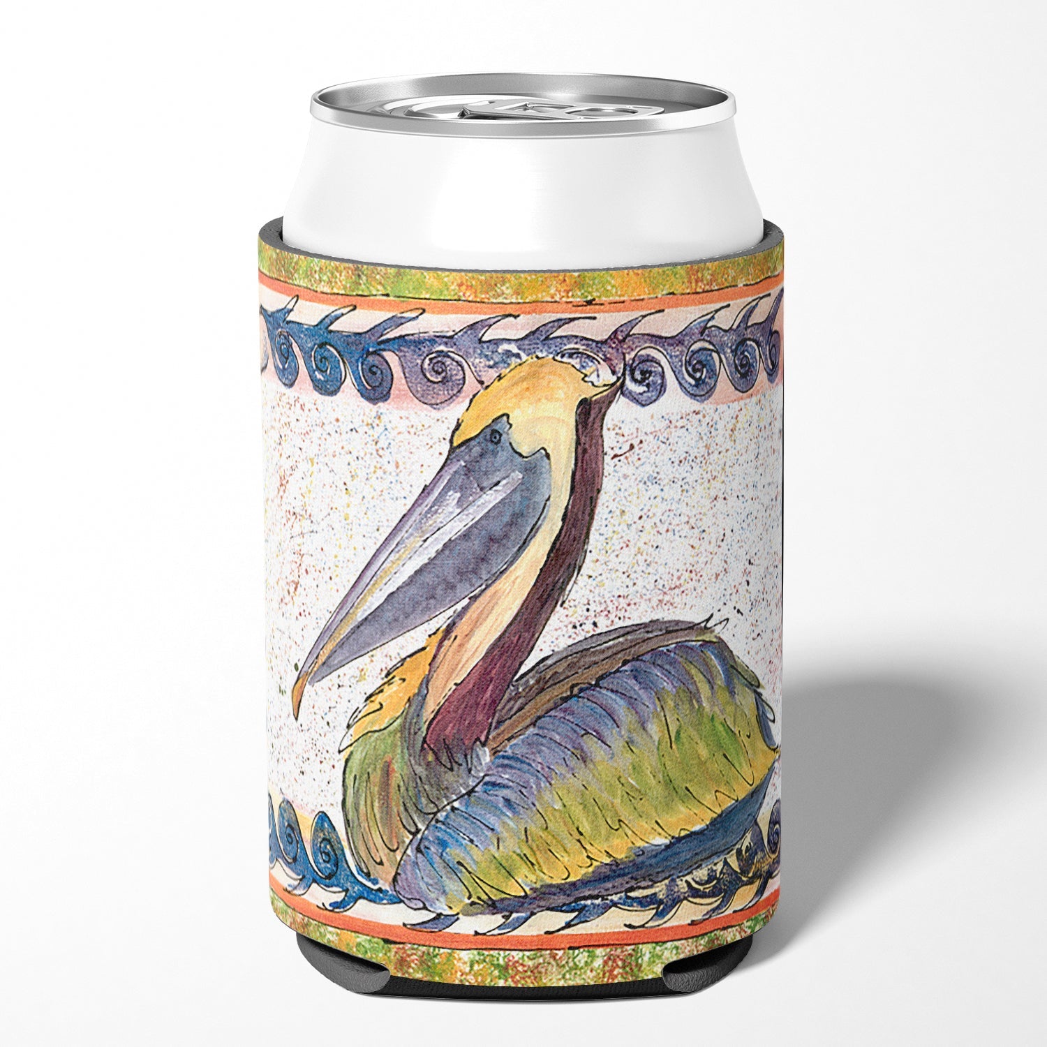 Pelican Can or Bottle Hugger Cooler Sleeve for Standard 12 oz Cans, Insulated Foam Beer & Soda Can Hugger Reusable