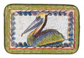 Pelican Dish Drying Mat Absorbent Dish Drying Mat Pad for Kitchen Counter Dish Drainer Mat for Countertop, 14 x 21", Multicolor
