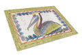 Pelican Cutting Board Tempered Glass Kitchen Cutting Surface, Heat Resistant Chopping, Non-Slip Feet, Food Prep & Serving