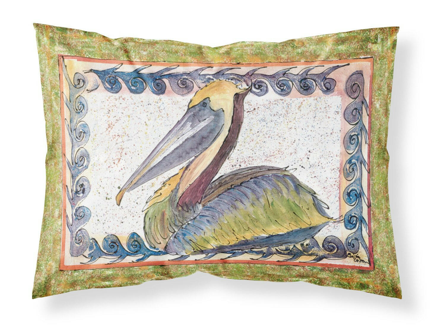 Pelican Standard Pillowcase Lightweight Super Soft Easy Care Decorative Artwork Pillowcase, Standard