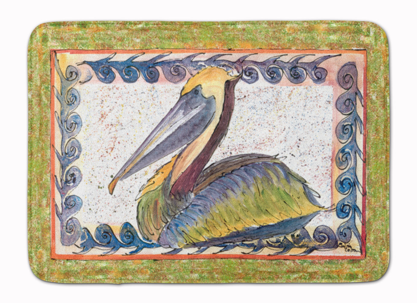 Pelican Memory Foam Kitchen Mat Machine Washable Anti-Fatigue Cushion Comfort Bath or Kitchen Rug