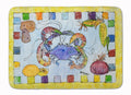 Crab Memory Foam Kitchen Mat Machine Washable Anti-Fatigue Cushion Comfort Bath or Kitchen Rug