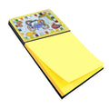 Crab Watercolor Sticky Note Holder Refillable Dispenser Desk Accessory 3x3 Pad Gift