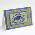 Crab Greeting Cards Pack of 8 Blank Cards with Envelopes Whimsical A7 Size 5x7