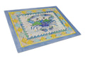 Crab Cutting Board Tempered Glass Kitchen Cutting Surface, Heat Resistant Chopping, Non-Slip Feet, Food Prep & Serving