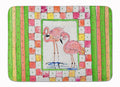 Bird - Flamingo Memory Foam Kitchen Mat Machine Washable Anti-Fatigue Cushion Comfort Bath or Kitchen Rug